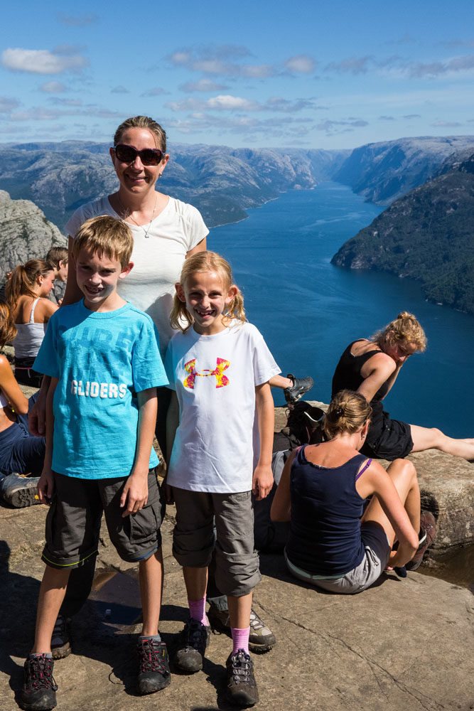 Pulpit Rock with Kids
