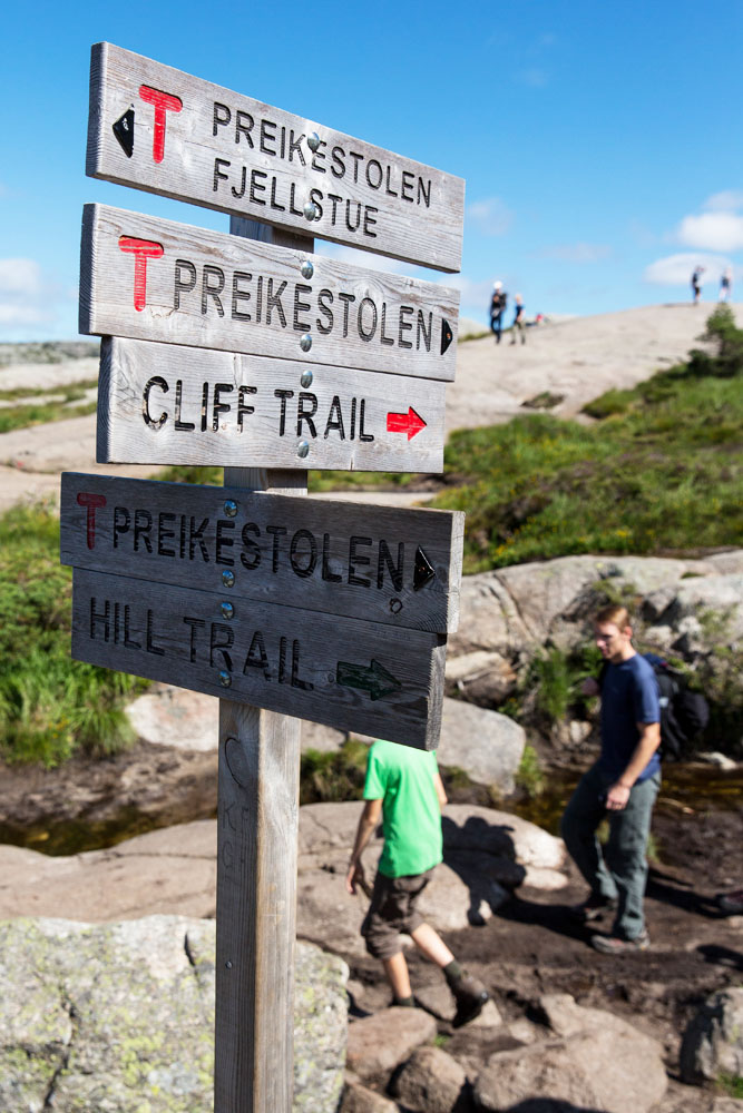 Trail Sign Preik