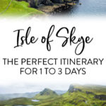 Isle of Skye Scotland Itinerary