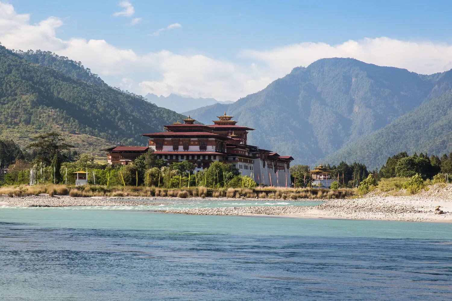 Punakha Dzong from River