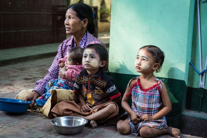Homeless Kids Myanmar