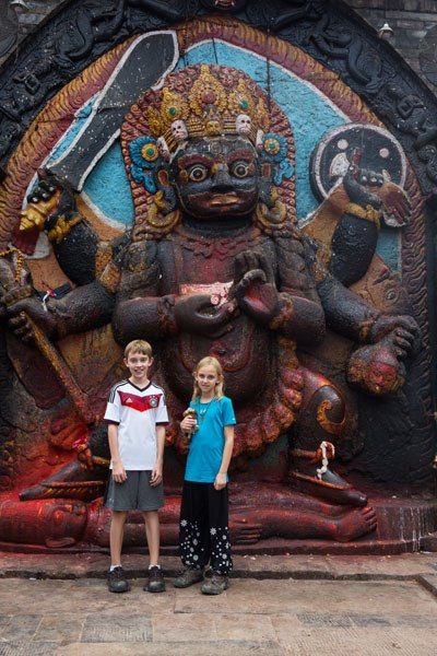 Tyler and Kara Hindu God