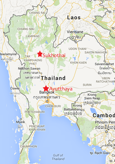 Ayutthaya Map