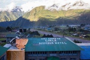 View of Lukla Airport