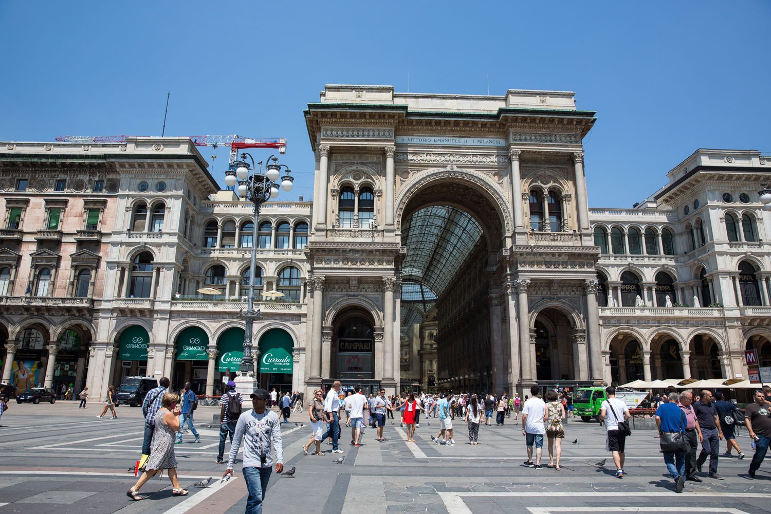 Galleria day trip to Milan