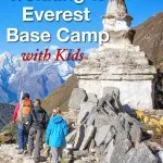 Trekking to Everest Base Camp with kids