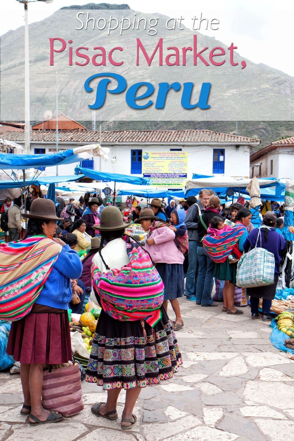 Shopping at the Pisac Market in Peru