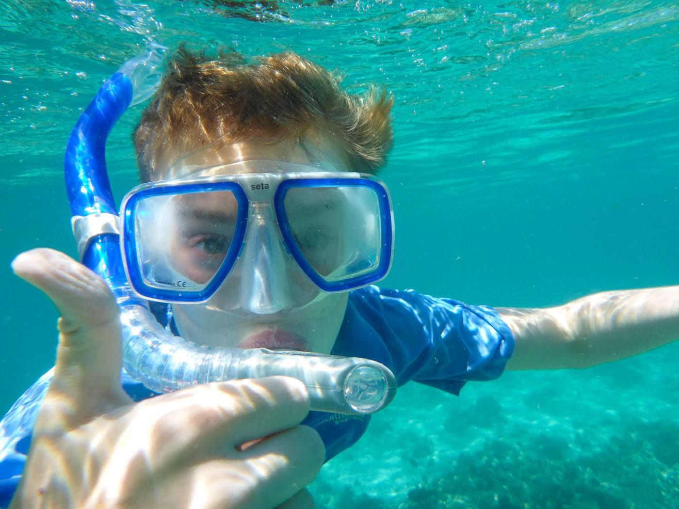 Tyler Snorkeling