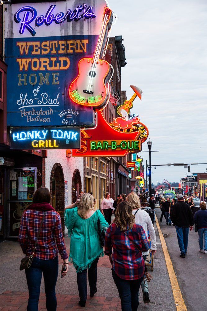 12 Best Things To Do In Nashville Tennessee Earth Trekkers   Walking Down Broadway Nashville .optimal 