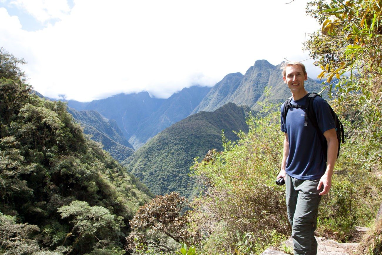 Tim on Inca Trail