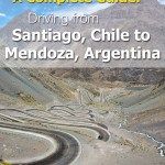 Driving Santiago Chile to Mendoza Argentina