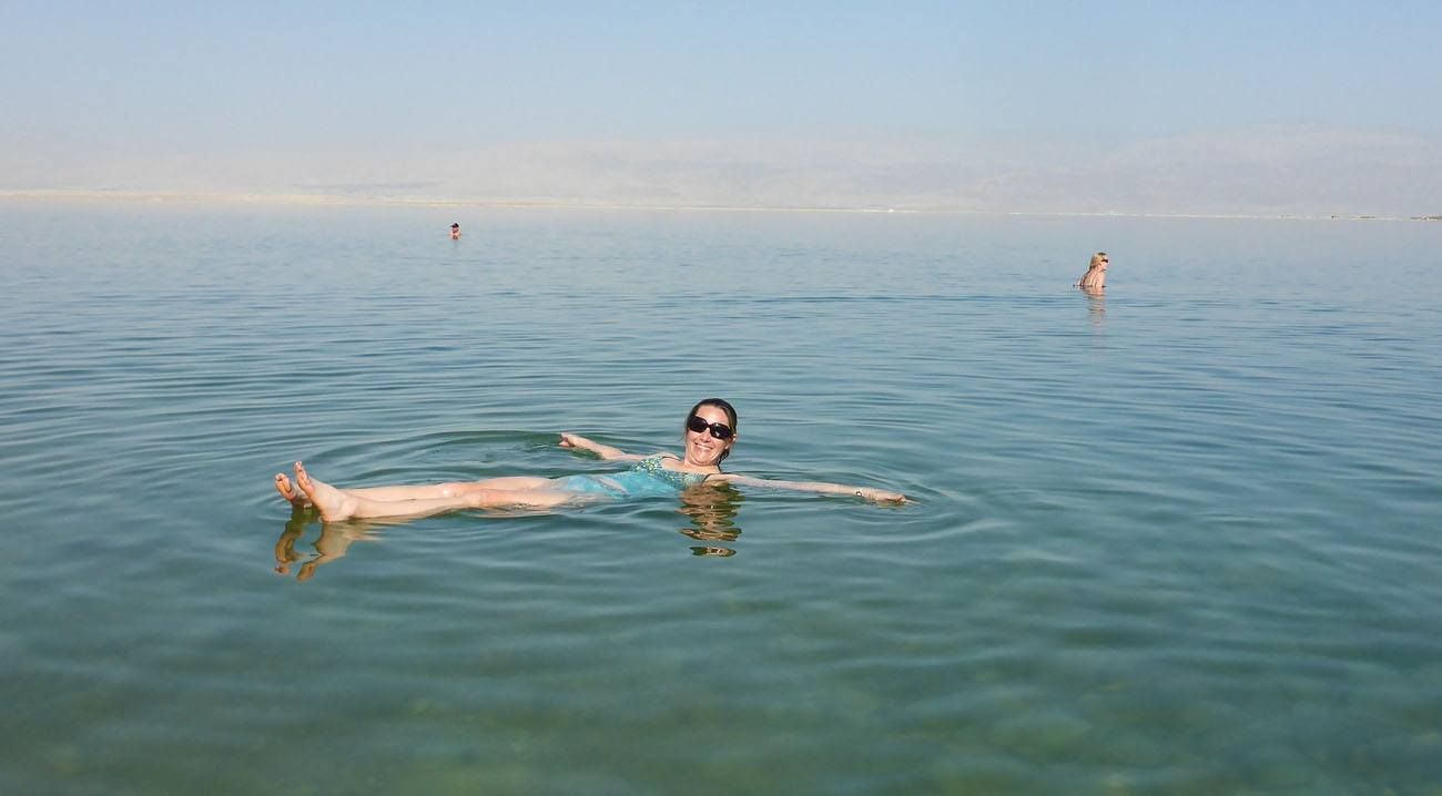 Julie in the Dead Sea