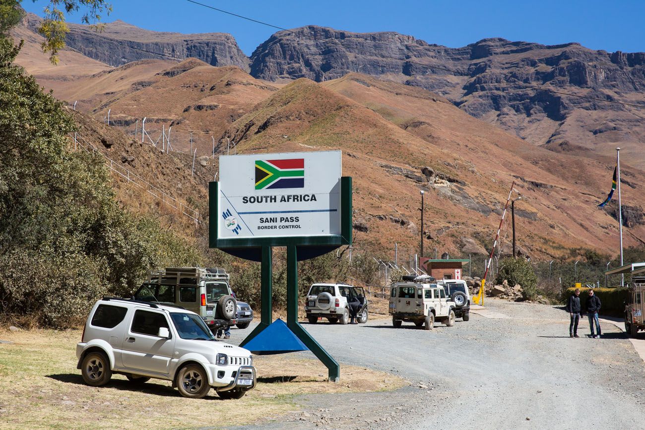 South Africa Border