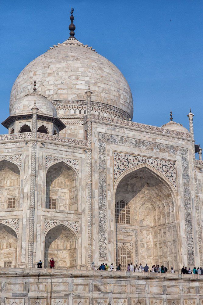 Taj Mahal Close Up