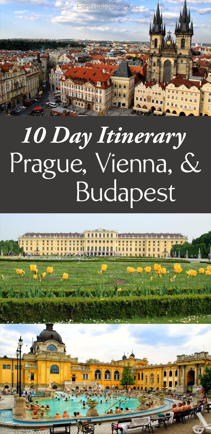 10 day central europe itinerary: budapest, vienna, & prague | earth