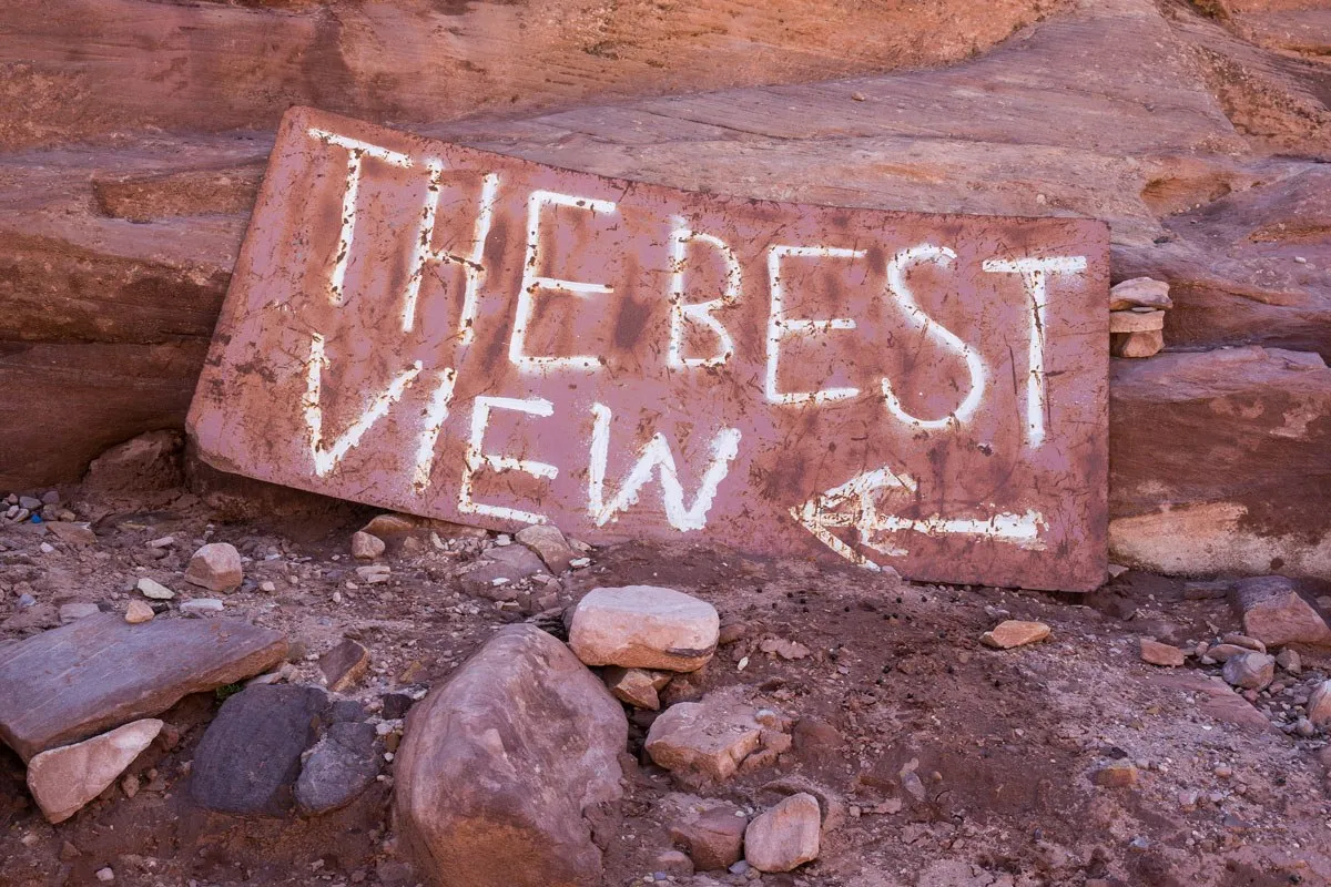 Best View in Petra