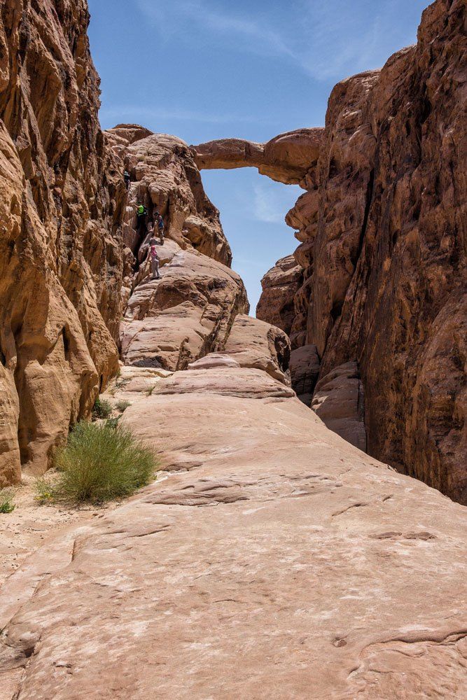 Hiking to the Jebel Burdah Rock Bridge, Wadi Rum | Earth Trekkers