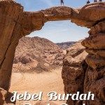 Jebel Burdah Rock Bridge Wadi Rum Jordan
