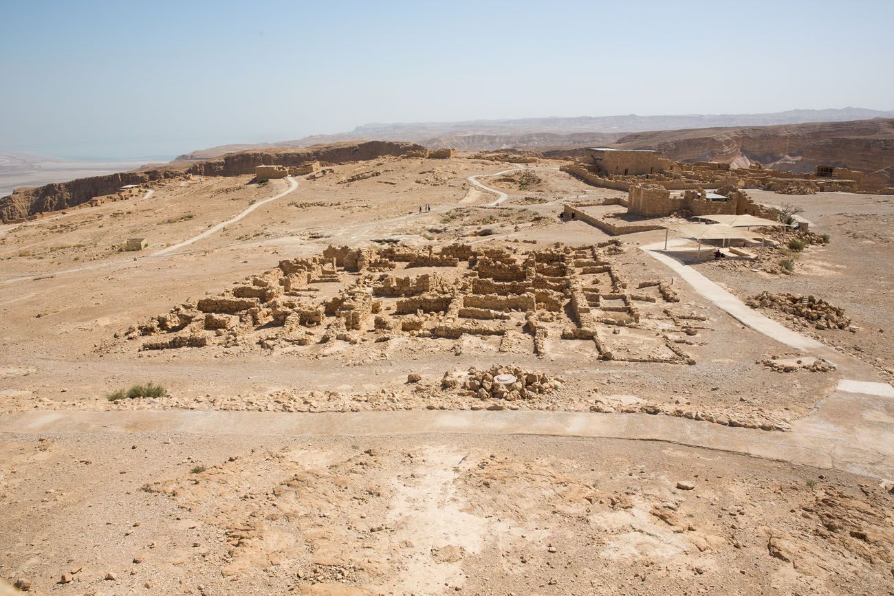 The Dead Sea - hike Masada then float in the salty Yam Ha-Melah