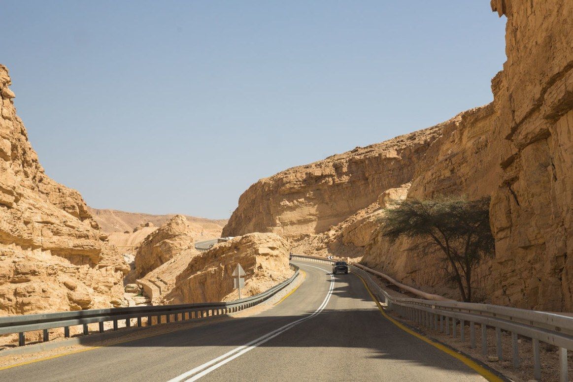 Off The Beaten Path In Israel The Negev Desert Earth Trekkers   Negev Desert Road 1163x776 .optimal 