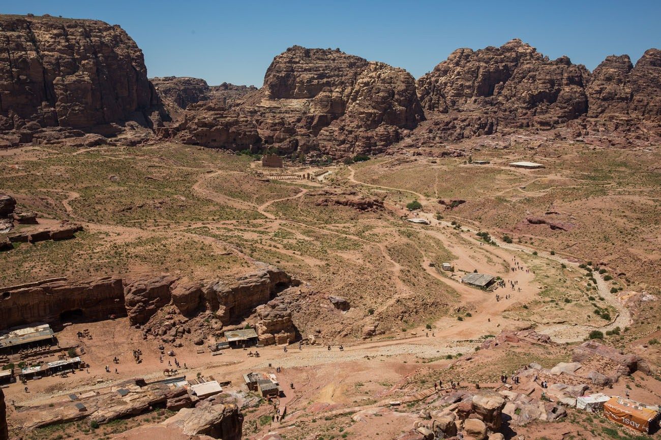 Overlooking Petra