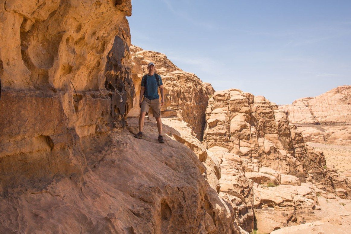 How to Hike to the Jebel Burdah Rock Bridge, Wadi Rum – Earth Trekkers