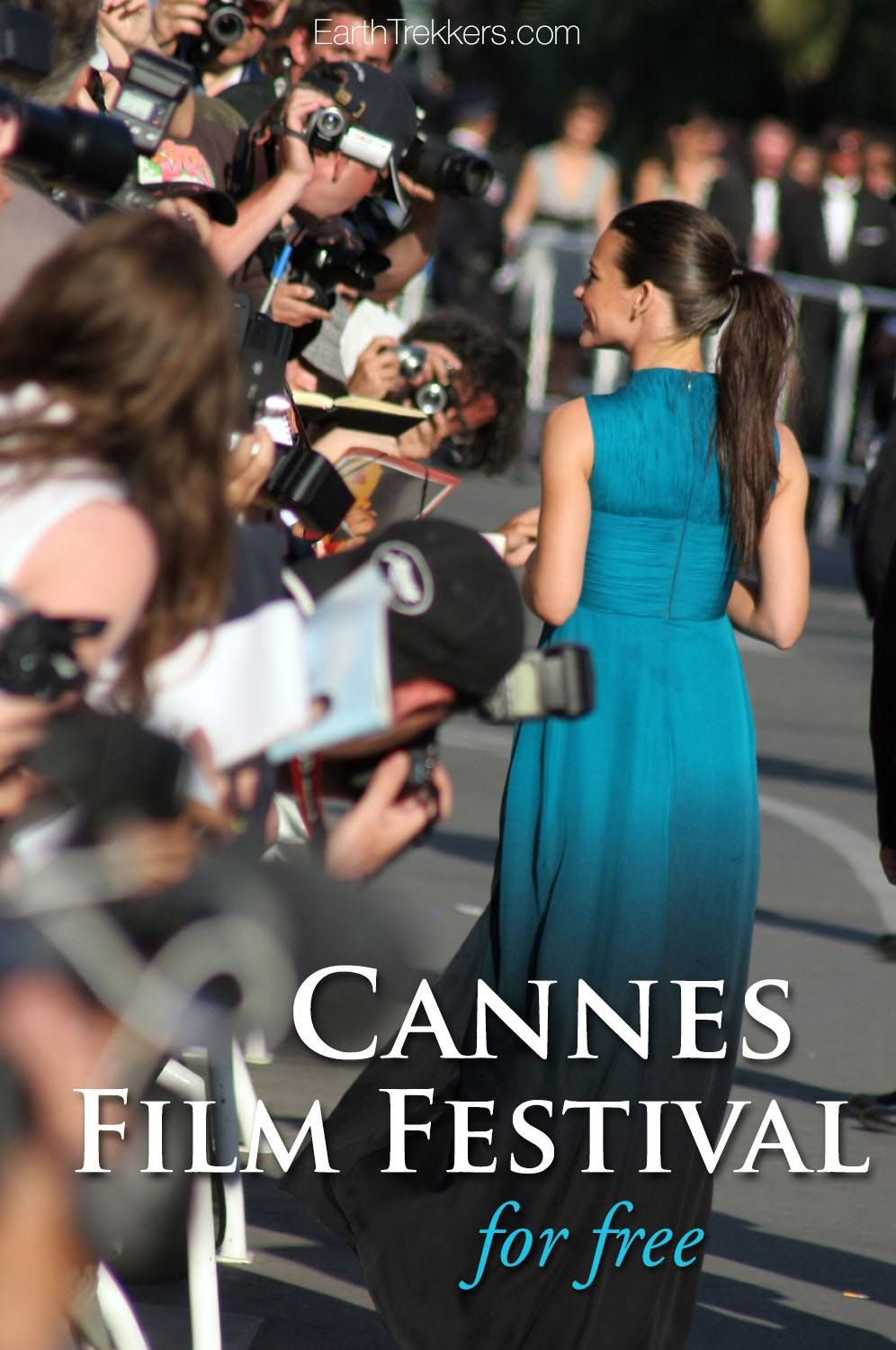 Joining the Paparazzi during the Cannes Film Festival Earth Trekkers