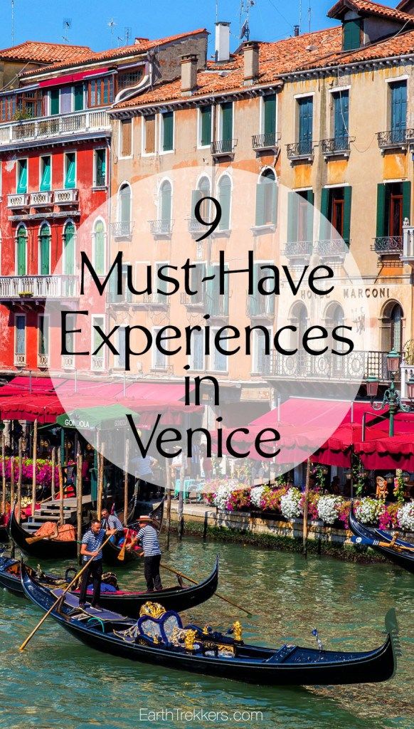9 Must-Have Experiences in Venice, Italy - Earth Trekkers