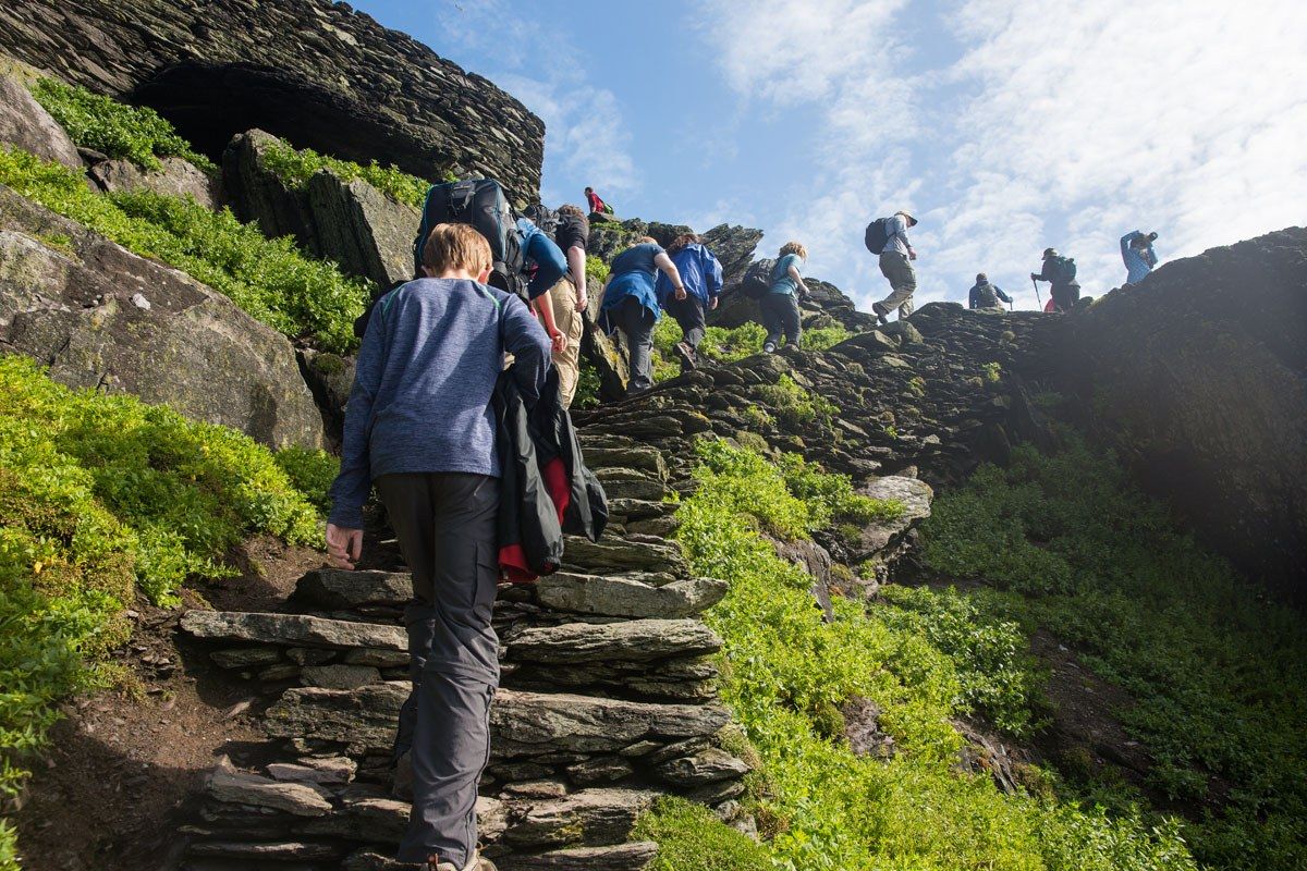 How Crowded is Skellig Michael