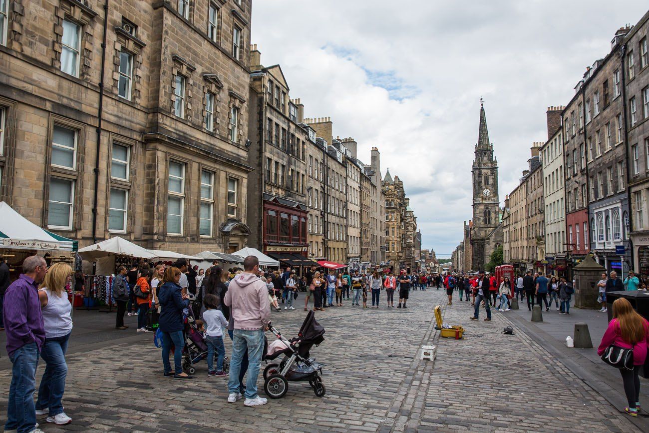 Royal Mile Edinburgh | Things to do in Edinburgh with Kids