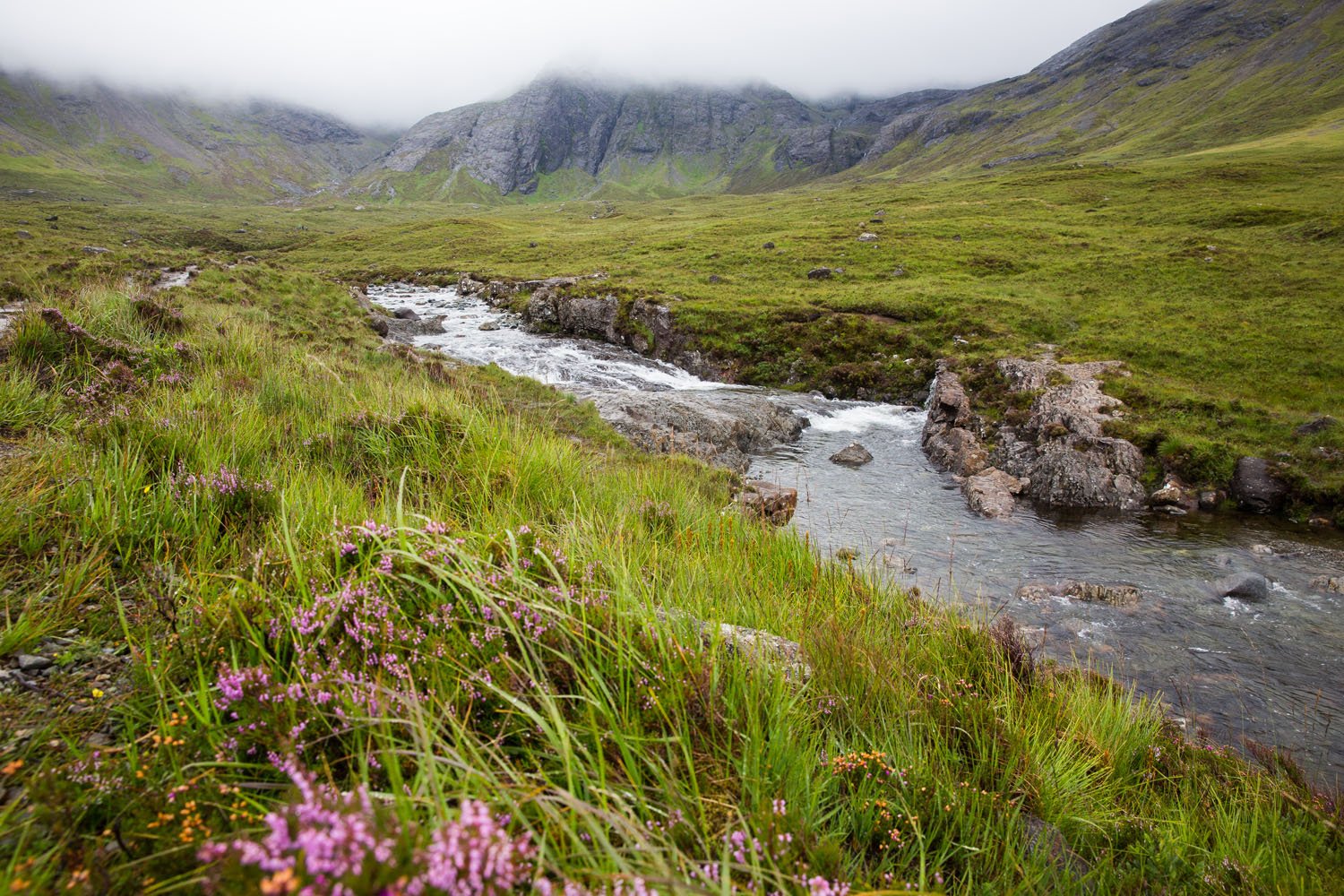 Flying Over the Fairy Pools on the Isle of Skye | Earth Trekkers