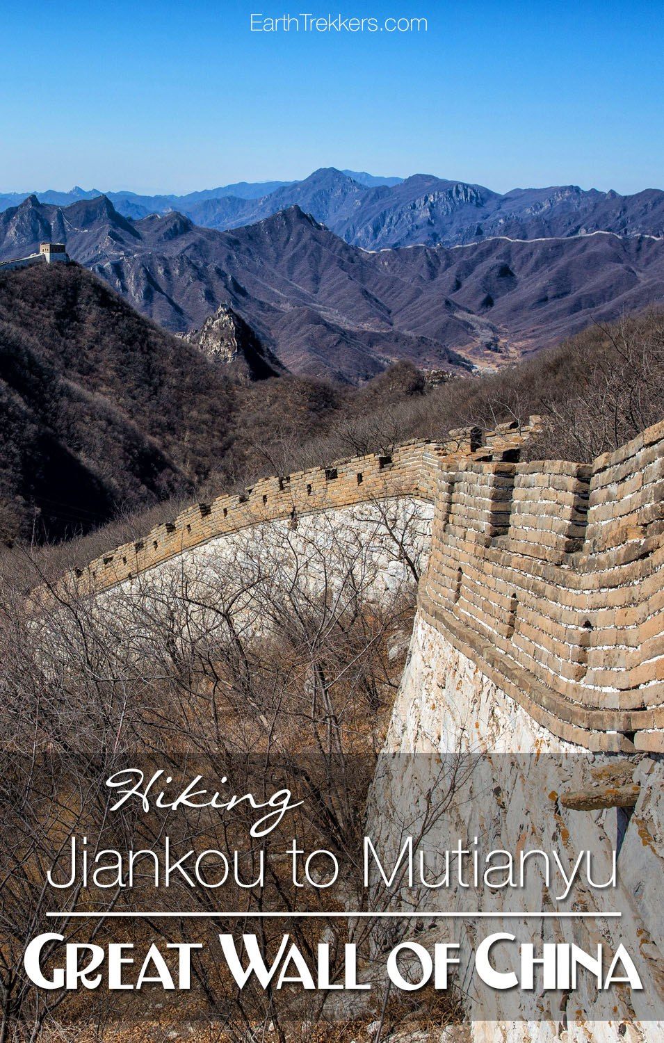 Hiking Jiankou to Mutianyu Great Wall of China
