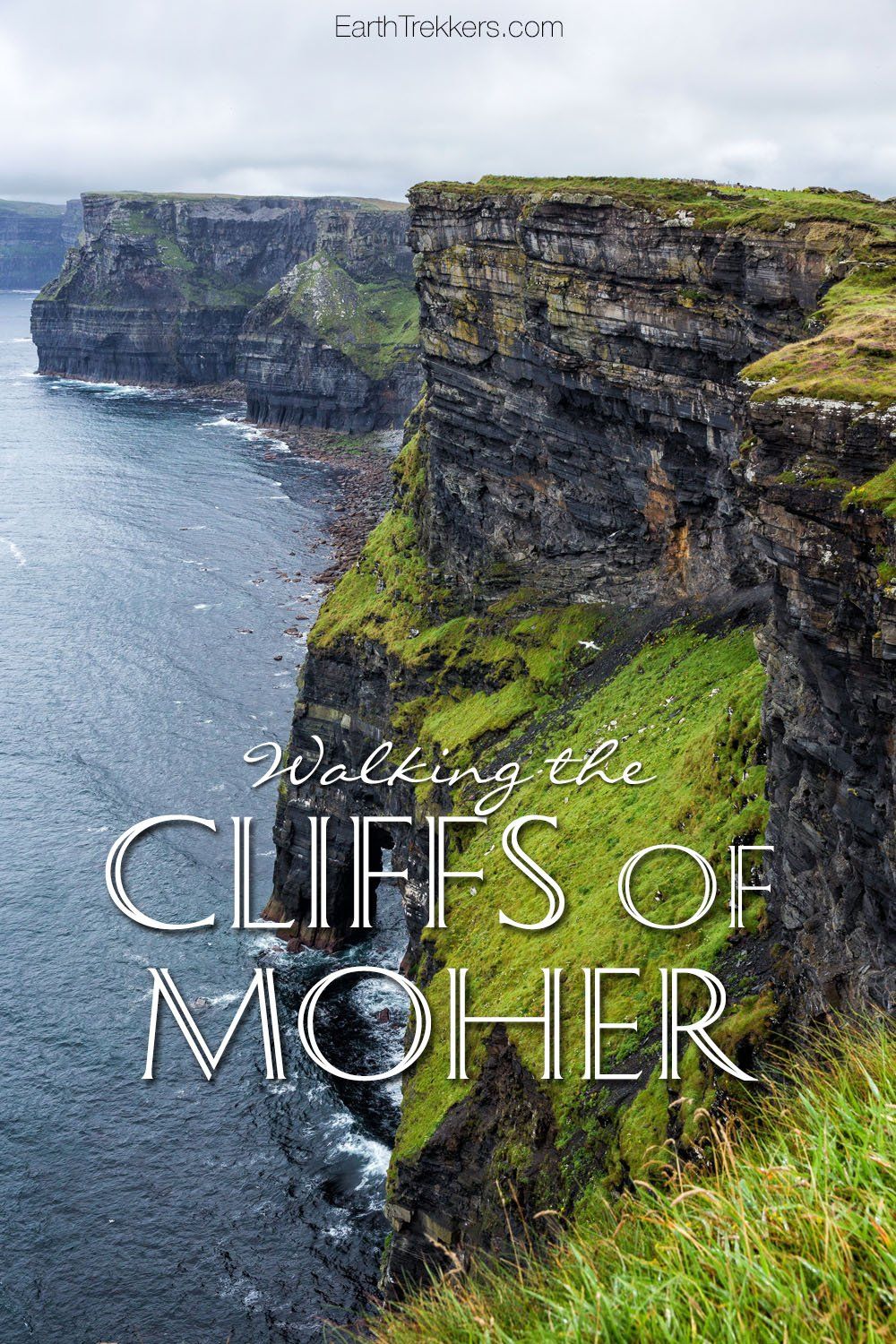 Walking the Cliffs of Moher Ireland