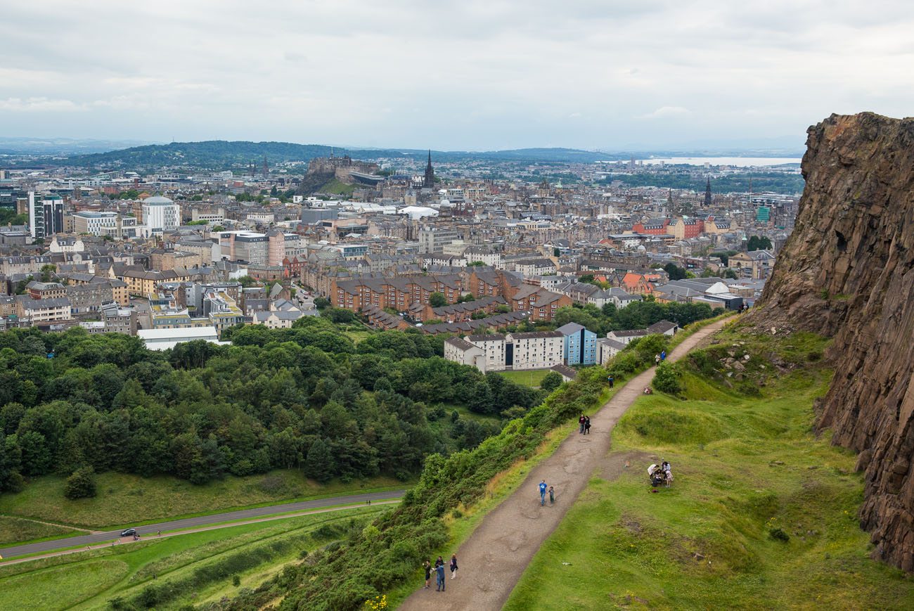 Where to get the Best Views of Edinburgh | Earth Trekkers