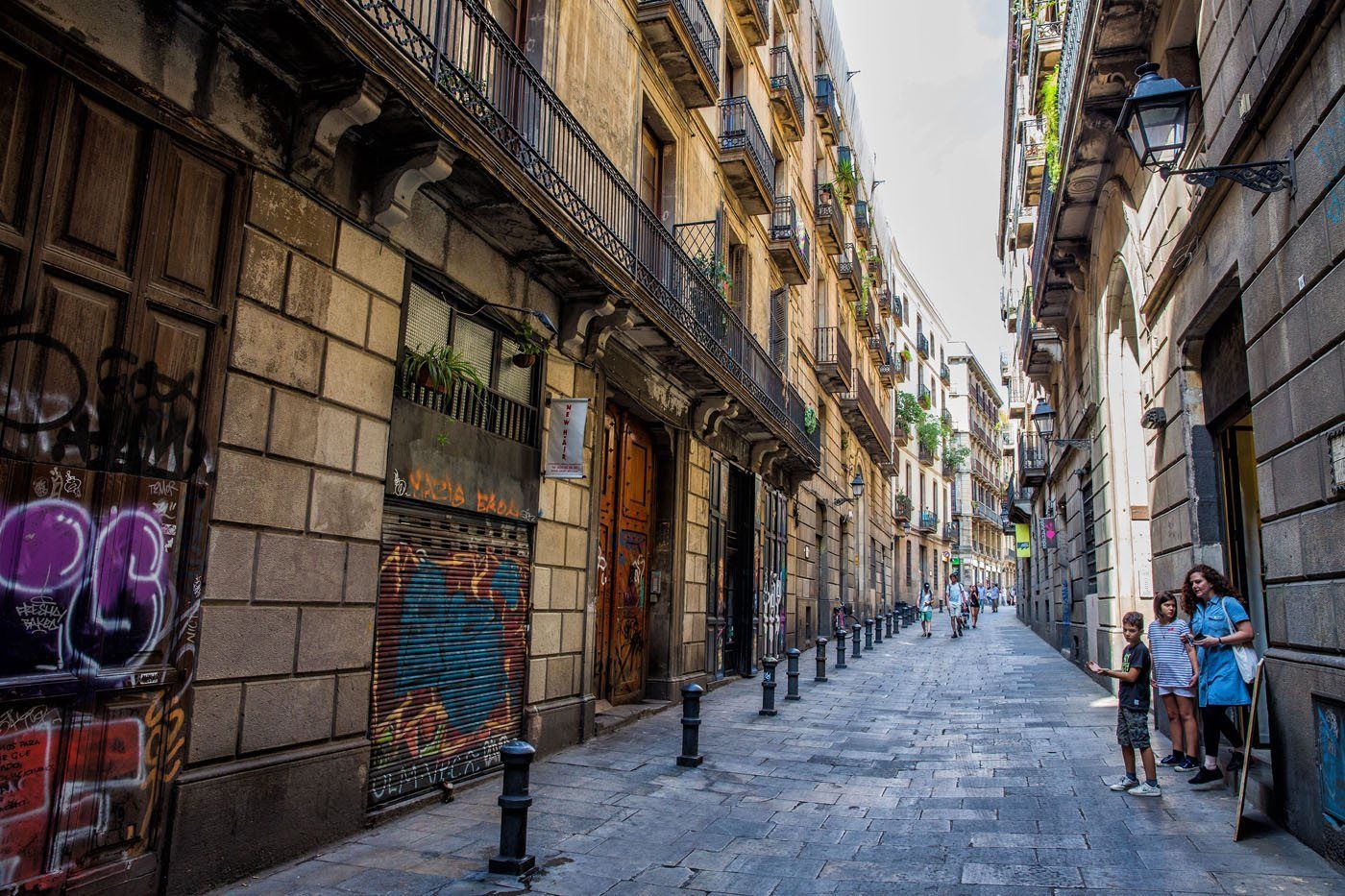 Barcelona City Street