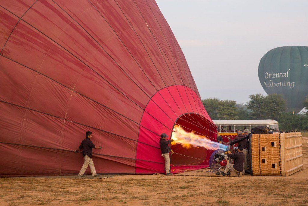 A Hot Air Balloon Ride Over Bagan, Myanmar Earth Trekkers