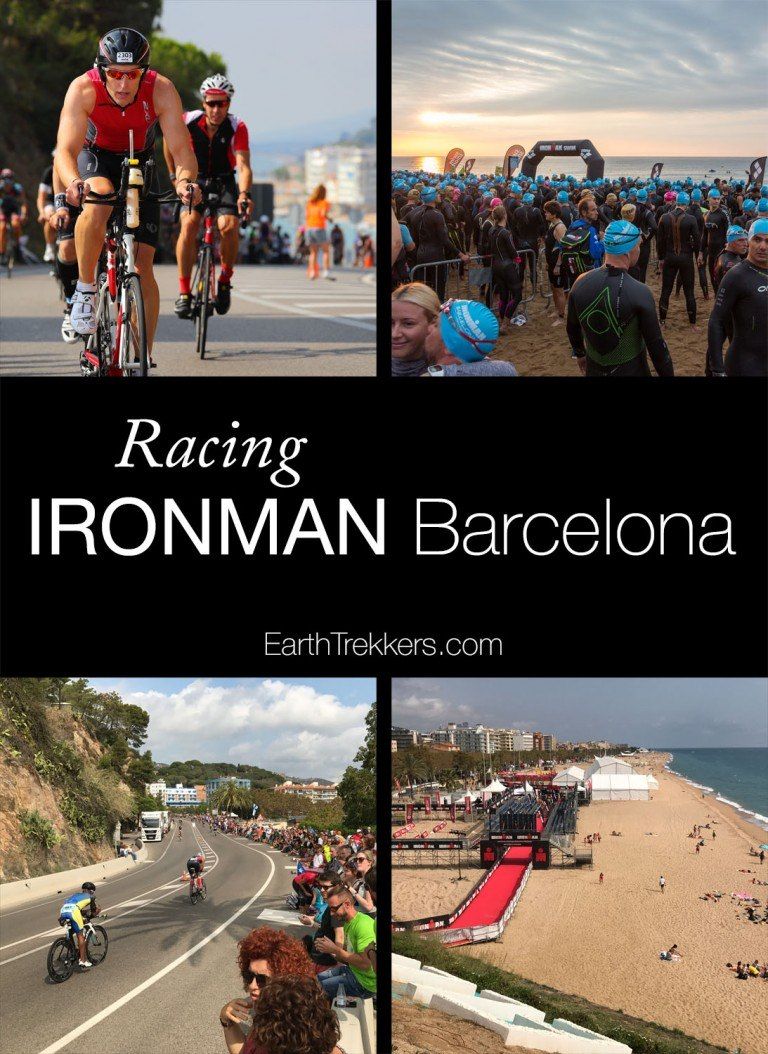 Racing Ironman Barcelona Earth Trekkers