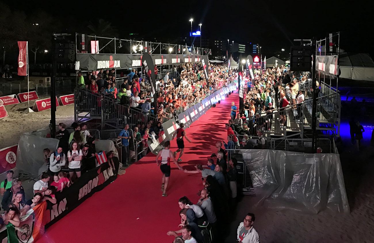Racing Ironman Barcelona Earth Trekkers