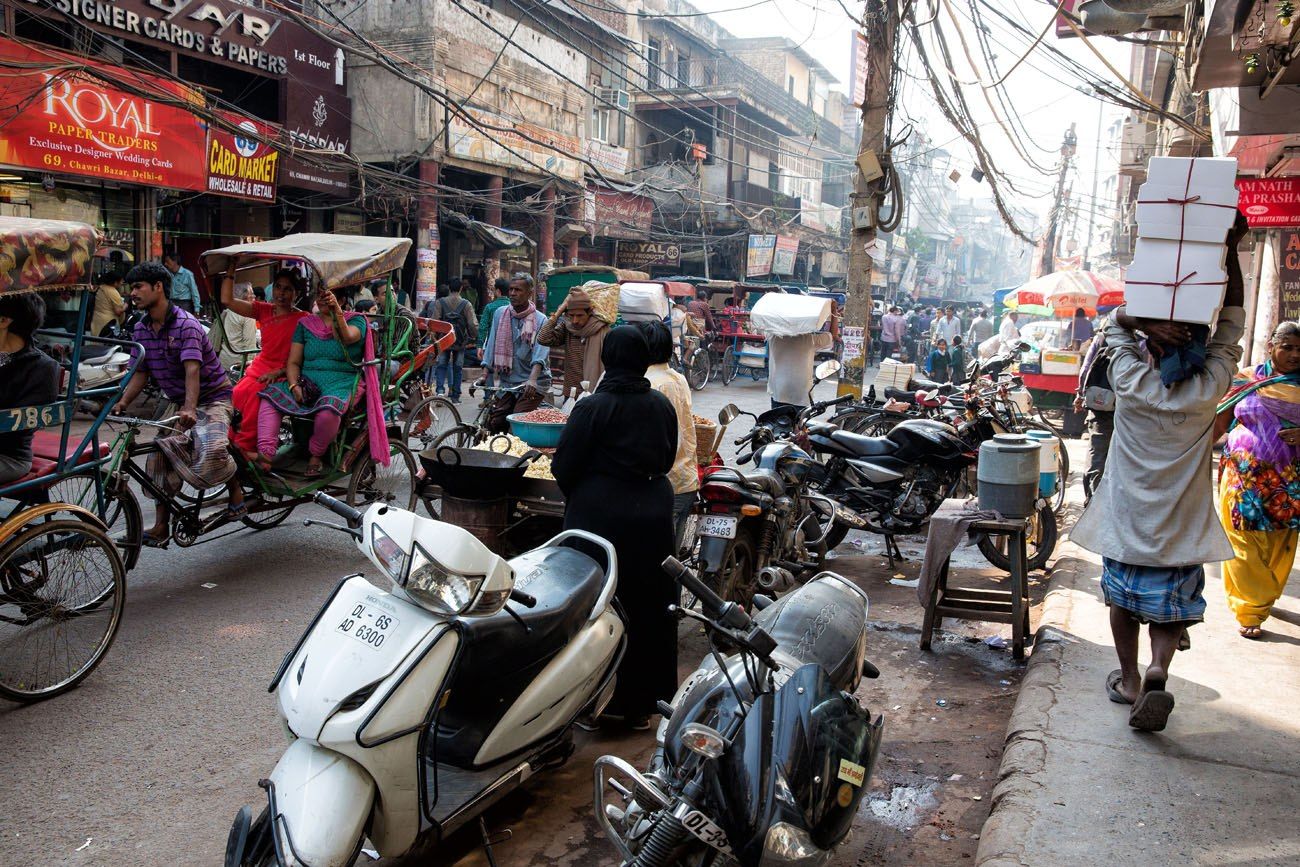 Walking Through Chaotic Old Delhi, India | Earth Trekkers