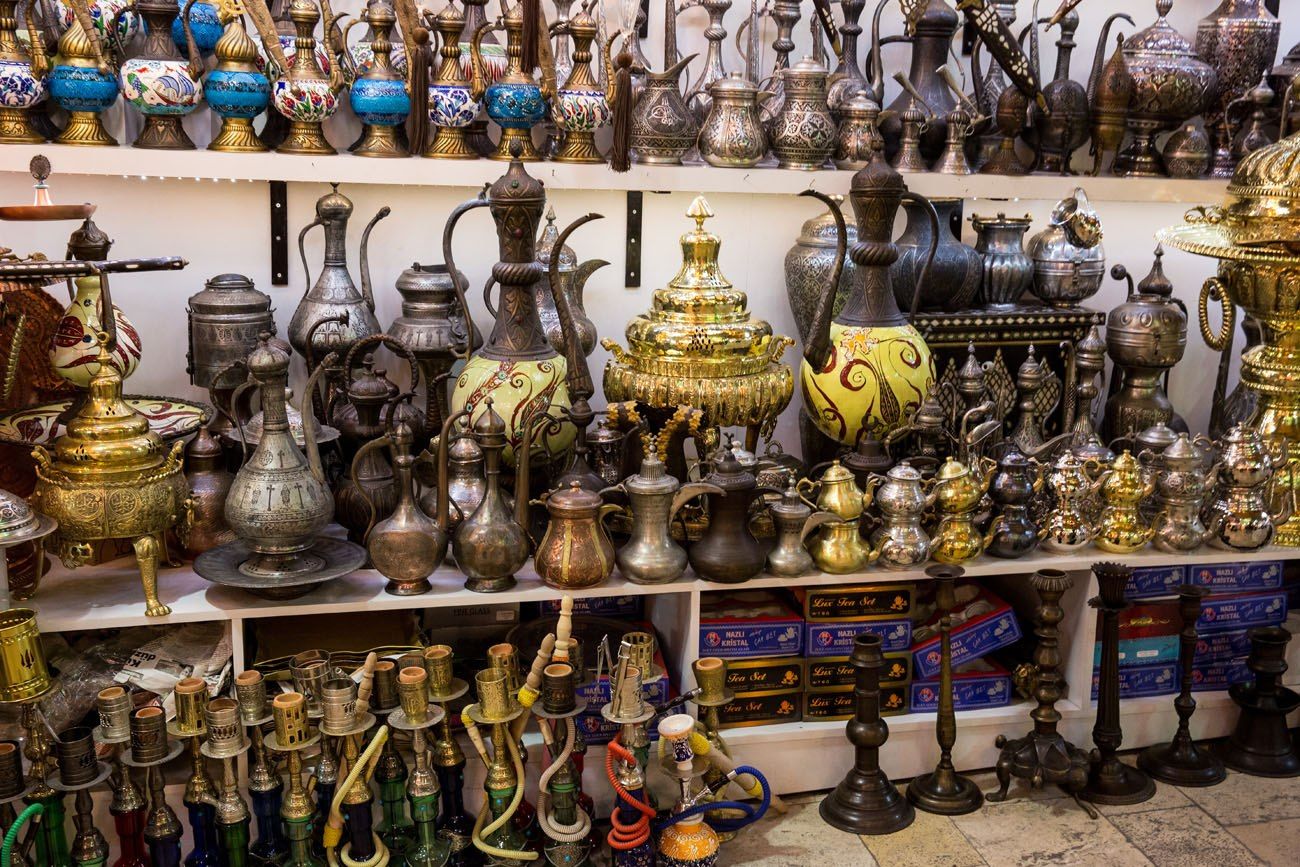 Photos Inside Istanbul's Grand Bazaar