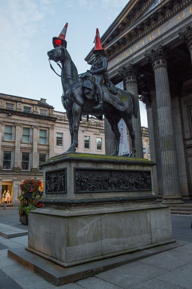 Glasgow cone Duke of Wellington