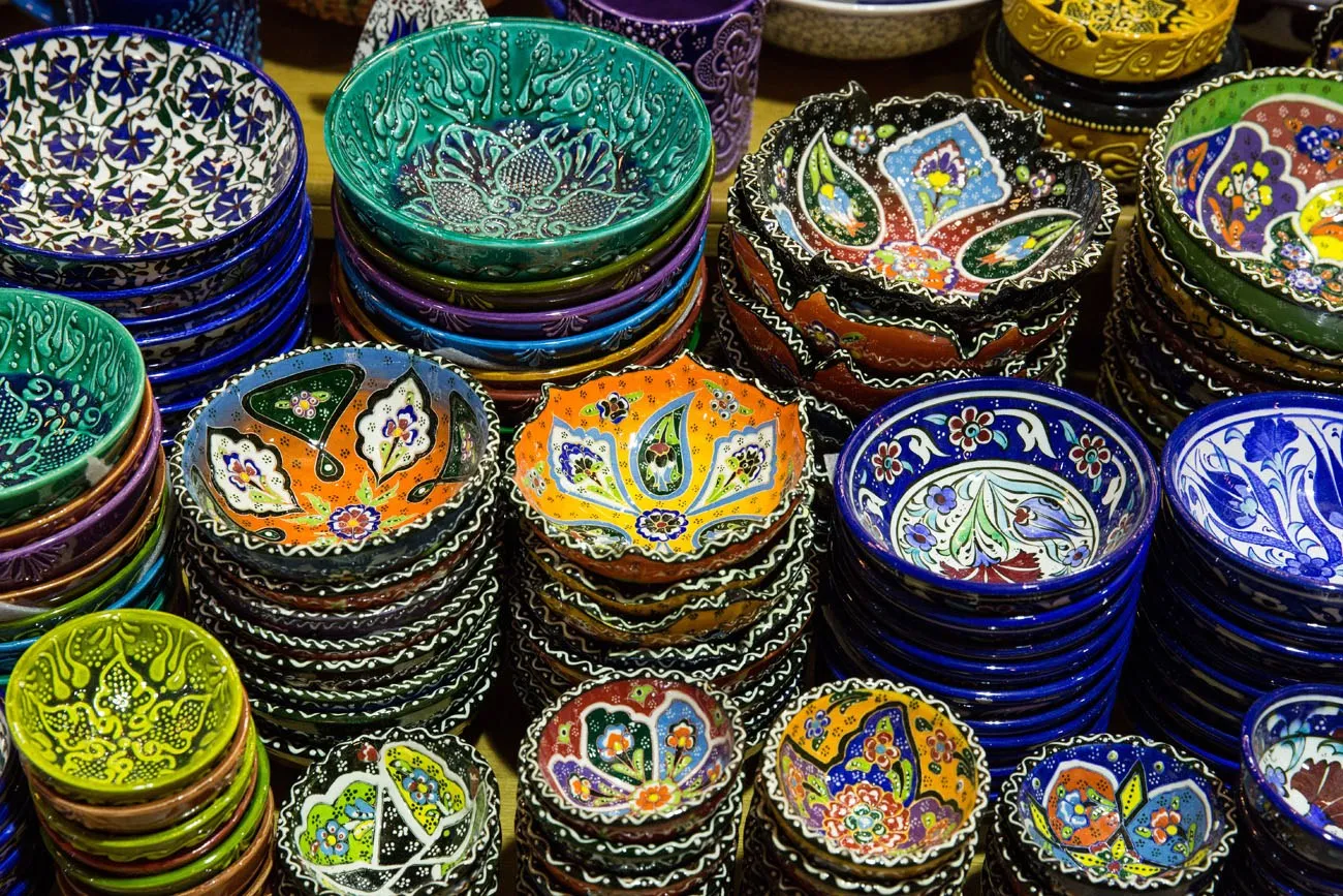 Grand Bazaar bowls