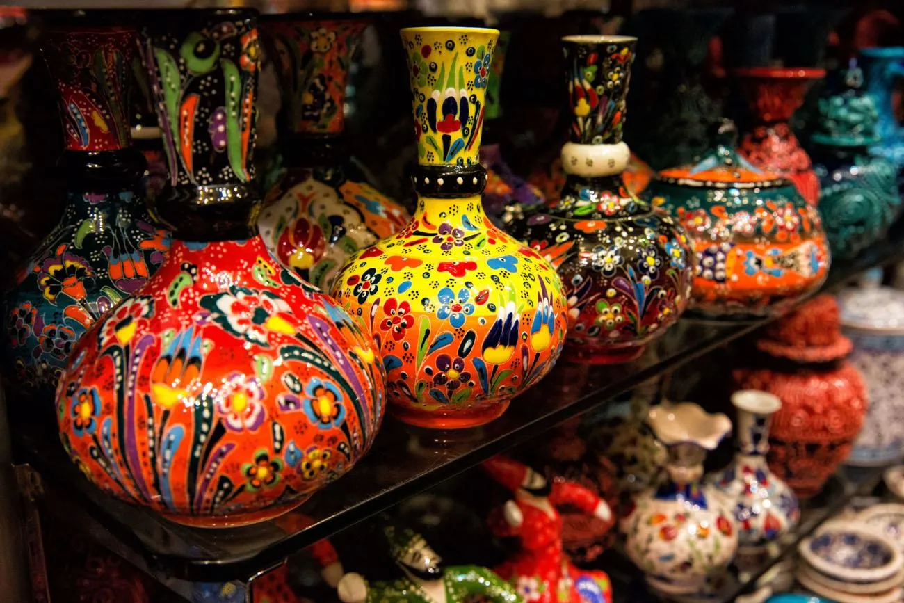 Grand Bazaar pottery