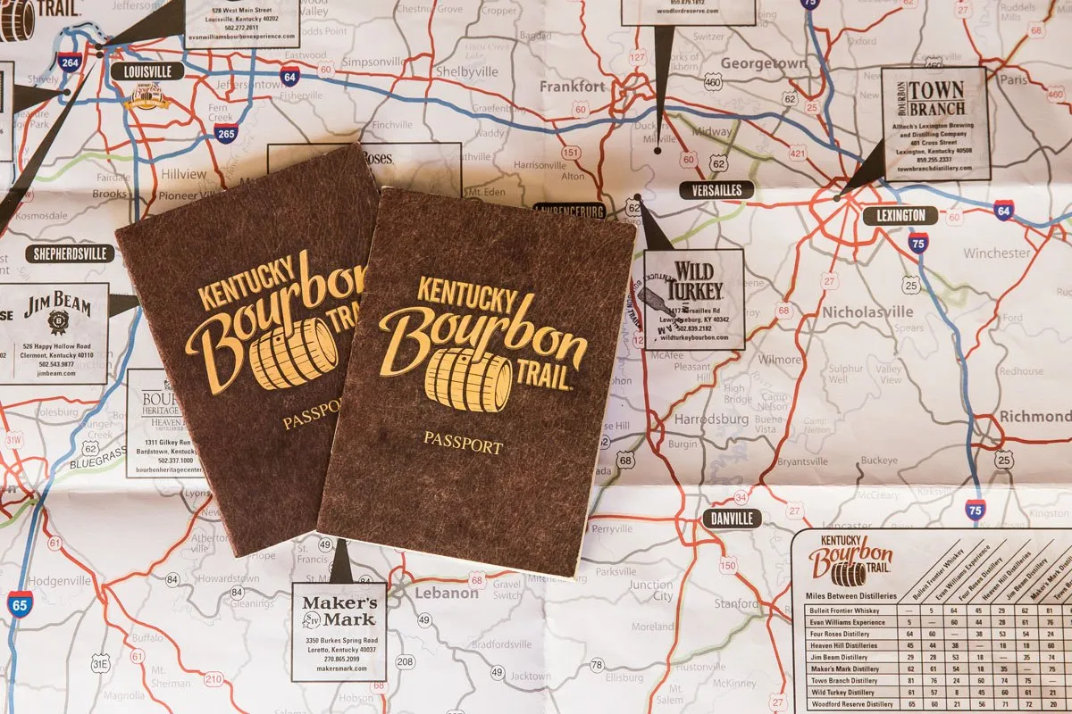 Kentucky Bourbon Trail passport