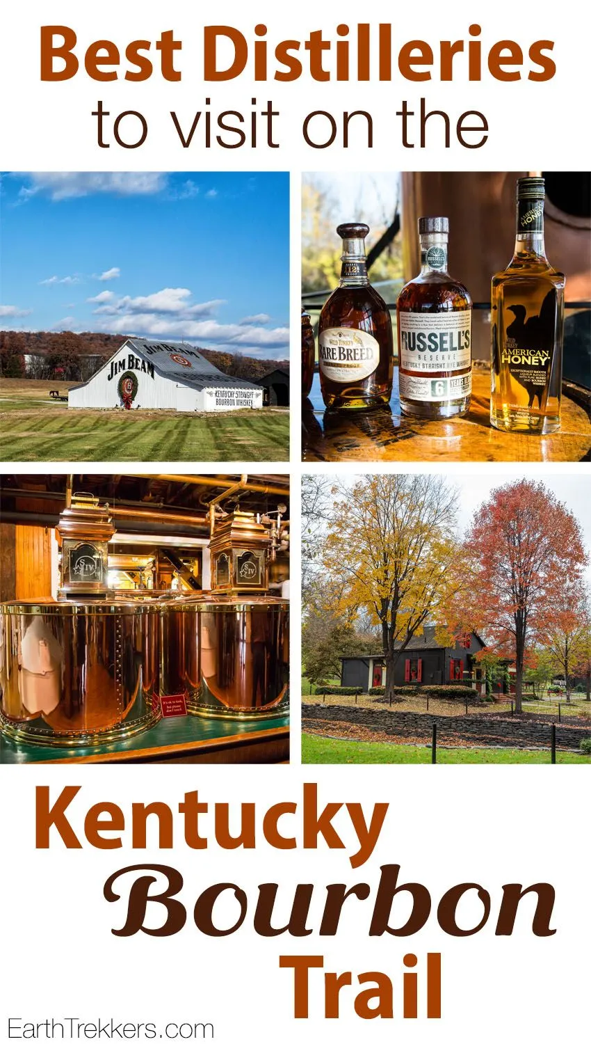 Kentucky Bourbon Trail best distilleries