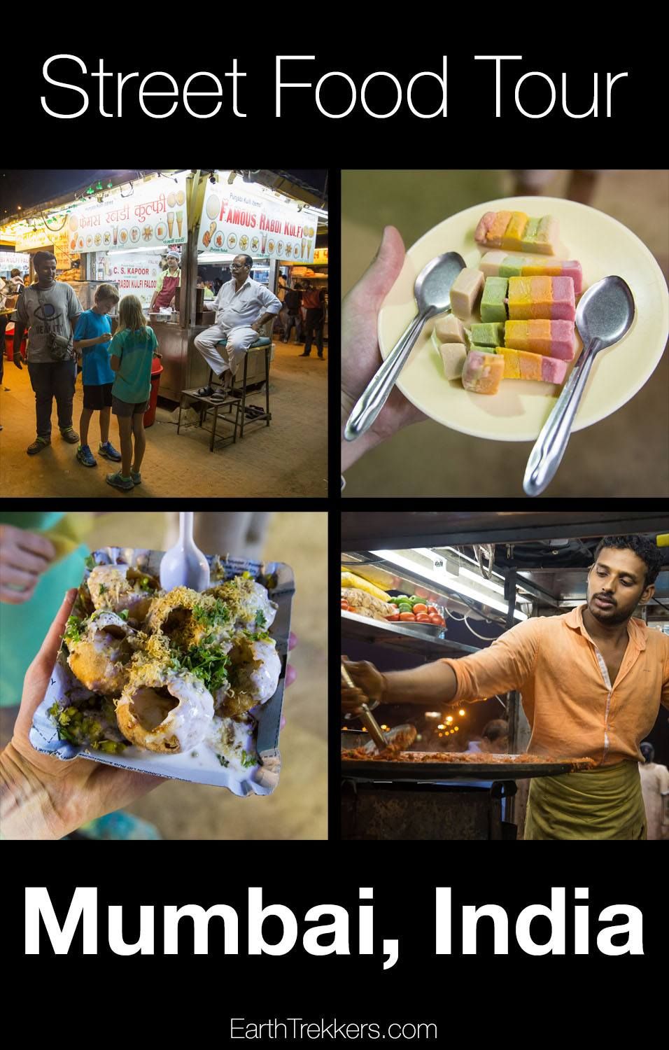 Street food tour in Mumbai India