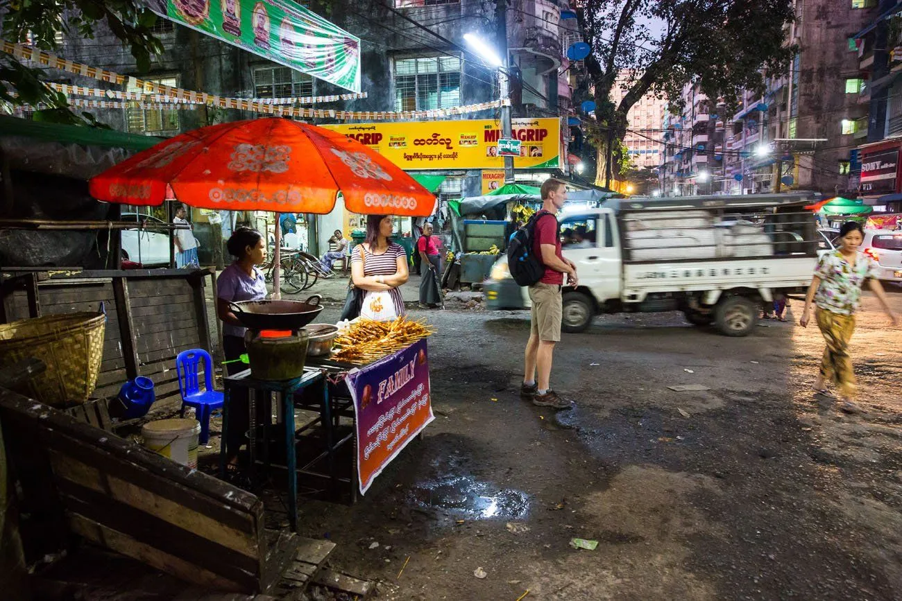 Yangon street