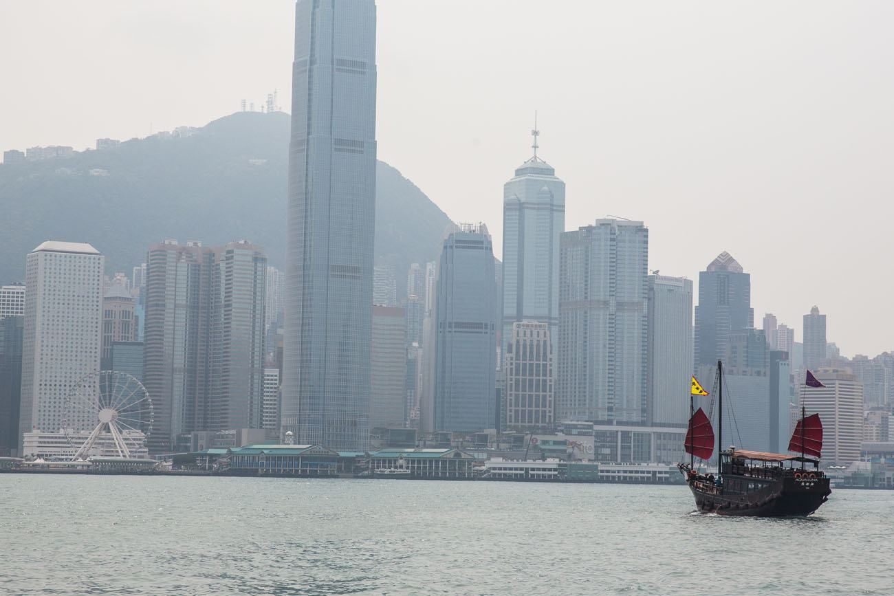 Hong Kong skyline daytime