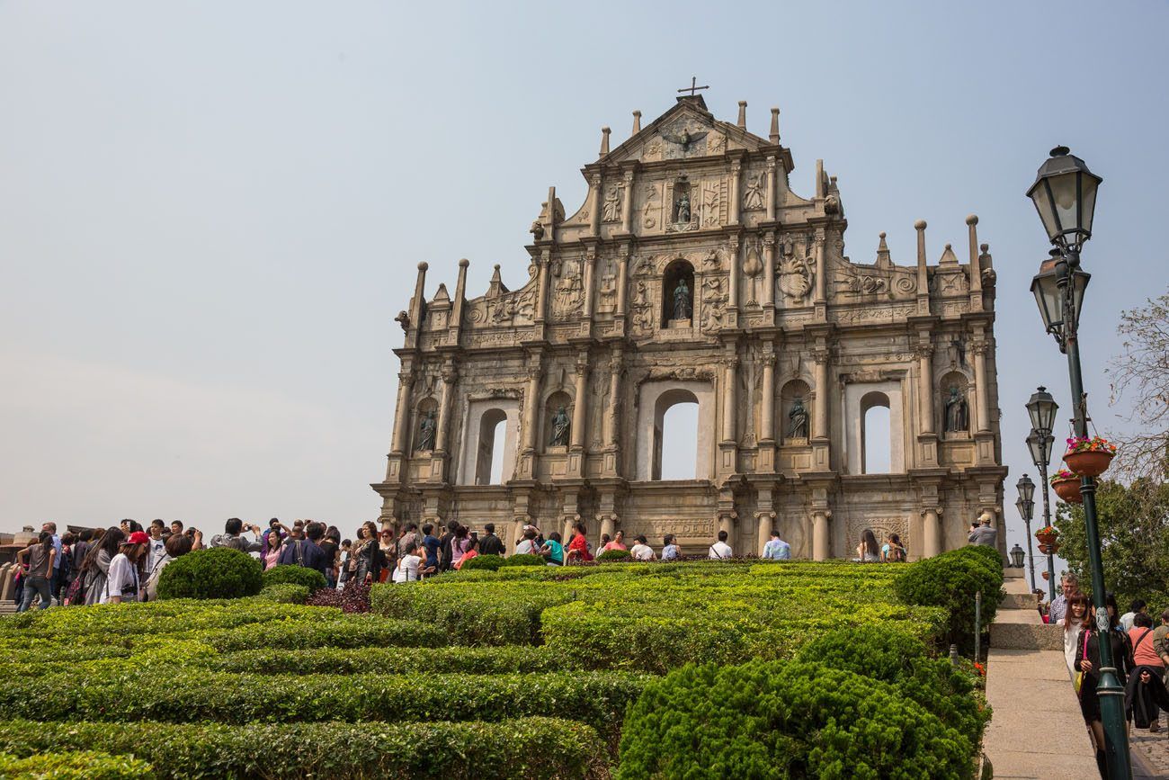 Ruins of St Paul Macau