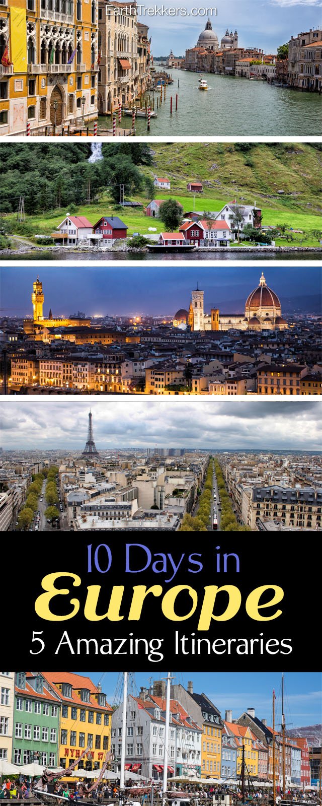 10 Days In Europe 5 Amazing Itineraries Earth Trekkers